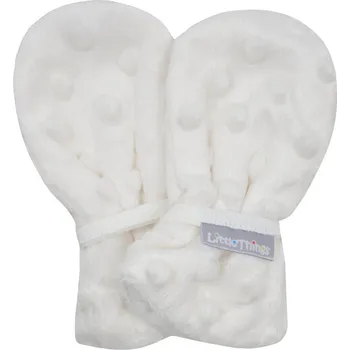 Rukavice smetanové kojenecké rukavičky minky