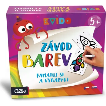 Desková hra Albi Kvído Závod barev
