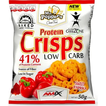 Fitness strava Amix Mr. Popper's Protein Crisps 50 g