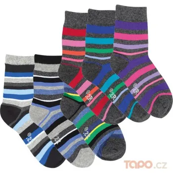 Dětské ponožky RS Art. 20821, velikost 23-25/35-38, mix dívčí