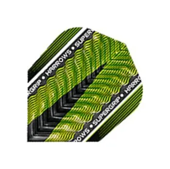 Letky na šipky Harrows Supergrip X 0969 zelená