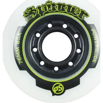 Kolečko k in-line bruslím Powerslide Spinner 84 mm 4 ks bílé