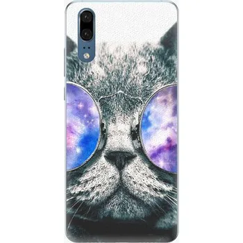 Pouzdro na mobilní telefon iSaprio Galaxy Cat pro Huawei P20