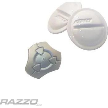 Helma na motorku Šroubky kšiltu helmy ONE Industries ATOM Kids Visor Screw Bílá