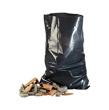 Pytle na odpadky Odpadkové pytle na stavební suť 650 x 1000 mm, objem 55l, tlouštka 100µm - Balení po 1 ks