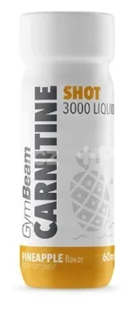 Spalovač tuku GymBeam Carnitine 3000 Liquid Shot 60 ml
