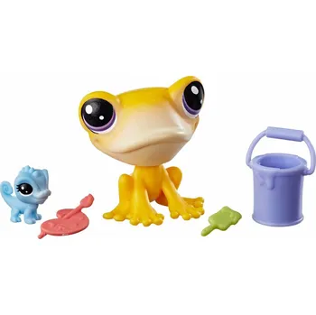 Figurka Hasbro Littlest Pet Shop Iggy Frogstein a Mitzi McLizard