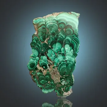 Přírodní kámen Malachit z Ruska 87x47mm