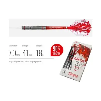 Šipka Šipky Harrows soft RAPIDE Style A - 18g R