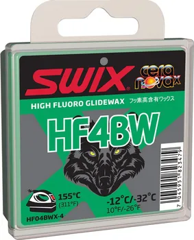 Lyžařský vosk SWIX HF4BW -12 °C/-32 °C 40 g