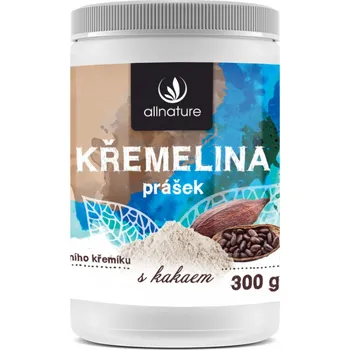 Přírodní produkt Allnature Křemelina prášek s kakaem 300 g