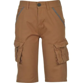 Chlapecké oblečení dětské šortky kraťasy FIRETRAP - TAN (Firetrap Cargo Shorts Juniors)