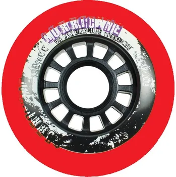 Kolečko k in-line bruslím Powerslide Hurricane 80 mm 4 ks červená 