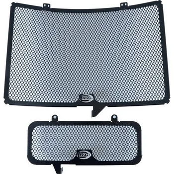 R&G Racing Ochranné mřížky chladičů chladící kapaliny a oleje, sada - SUZUKI GSXR 1000 2004 - 2005 Černá