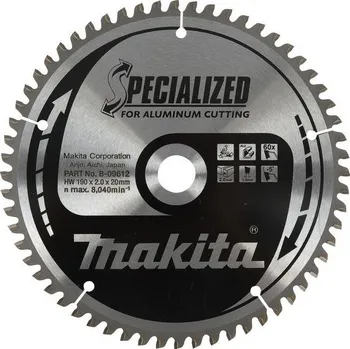 Pilový kotouč Makita Specialized Aluminium B-09553