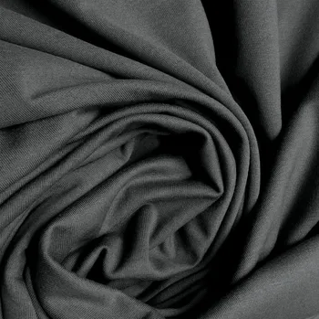 Prostěradlo Bavlněné prostěradlo 200x180 cm - GRAFITOVÉ