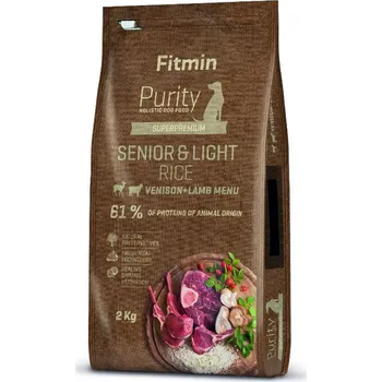 Krmivo pro psa Fitmin Purity Dog Senior and Light Rice/Venison/Lamb