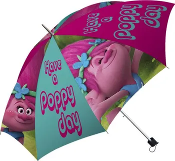 Deštník Euroswan skládací deštník Trollové Poppy 98 cm