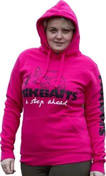 Rybářské oblečení Mikbaits Mikina Ladies Team růžová