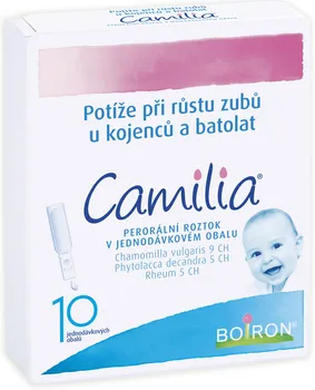 Homeopatikum Boiron Camilia perorální roztok 10 x 1 ml