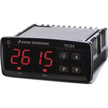 Relé Digitální čítač Tecnologic TC34 HCR s bezpotenciálovými vstupy