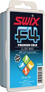 Lyžařský vosk SWIX F4 Cold -4 °C 60 g