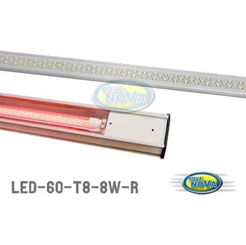 LED trubice Aqua Nova Led trubice 8 W 600 mm Červená