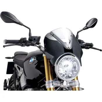 Puig Windshield Retrovision BMW R NineT (14-22) carbon housing Kouřová (H)