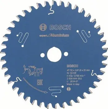 Pilový kotouč Bosch Expert for Aluminium 150 x 20 mm 42 zubů