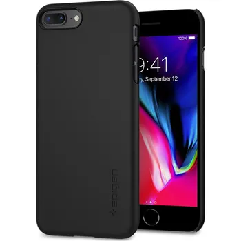 Pouzdro na mobilní telefon Spigen Thin Fit iPhone 8 Plus černé