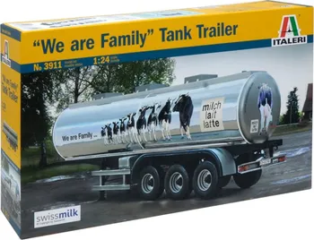 Plastikový model Italeri "We are Family" Tank Trailer 1:24