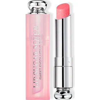 Péče o rty Dior Addict Lip Sugar Scrub Sweet Exfoliating Balm vyživující balzám na rty 4 g