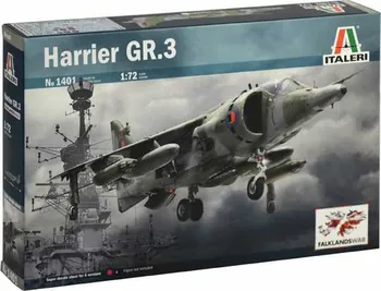 Plastikový model Italeri Harrier GR.3 1:72