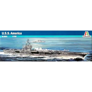 Plastikový model Recenze Italeri U.S.S. America CV-66 1:720