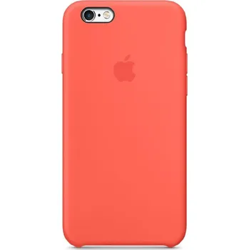 Pouzdro na mobilní telefon Apple Silicone Case pro iPhone 6/6S meruňkové