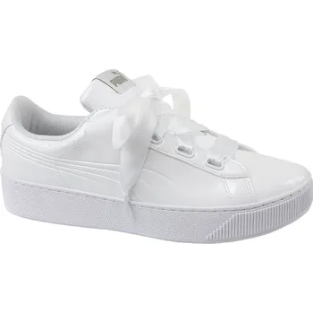 Dámské tenisky Puma Vikky Platform Ribbon P 36641902 bílé