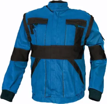 pracovní bunda CERVA Max modrá/černá prodloužená bunda 2v1
