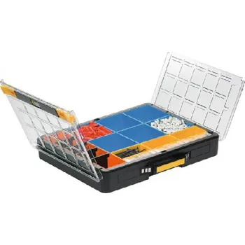 Allit profesionální kufry na drobné díly, 10 krabiček