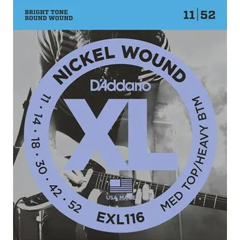 Struna pro kytaru a smyčcový nástroj D'addario EXL116