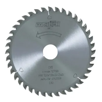 Pilový kotouč Mafell 092559 120 x 1,8 x 20 mm 40 zubů