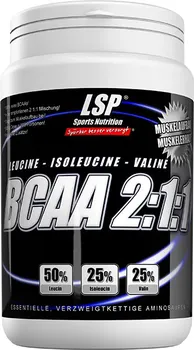 Aminokyselina LSP Nutrition BCAA 2:1:1 Powder 500 g
