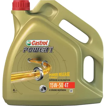 Castrol Power 1 4T 15W-50, 4 l
