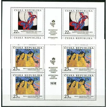 Poštovní známka Česká pošta (1998) PL 191 - 192 ** - ČR - Umění 1998 I.