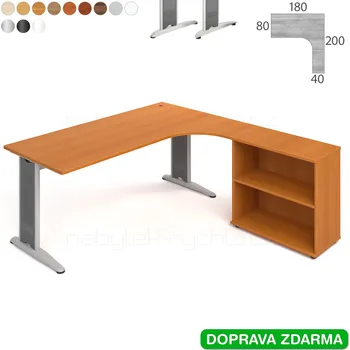 FE 1800 H L Hobis Flex - Stůl se skříňkou
