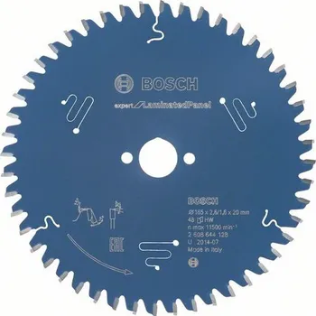Pilový kotouč Bosch Expert for Laminated Panel 165 x 20 x 2,6 mm 48 zubů