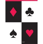 Amscan Casino ubrus černo bílý 137 cm x…