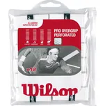 Wilson Pro Overgrip Packs 12 ks bílá