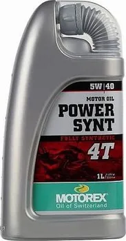 Motorový olej Motorex Power Synt 4T 5W-40