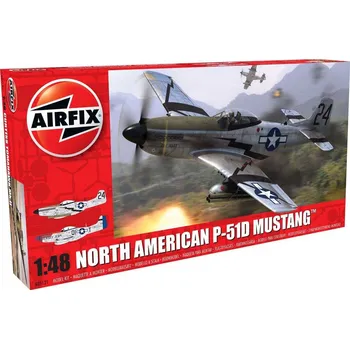 Plastikový model Airfix North American P51-D Mustang 1:48