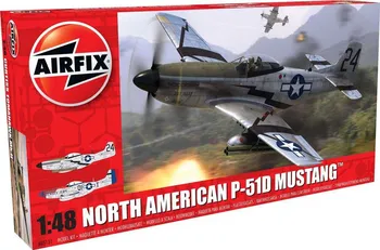 Plastikový model Airfix North American P51-D Mustang 1:48